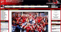 Desktop Screenshot of ducatisportingclub.com